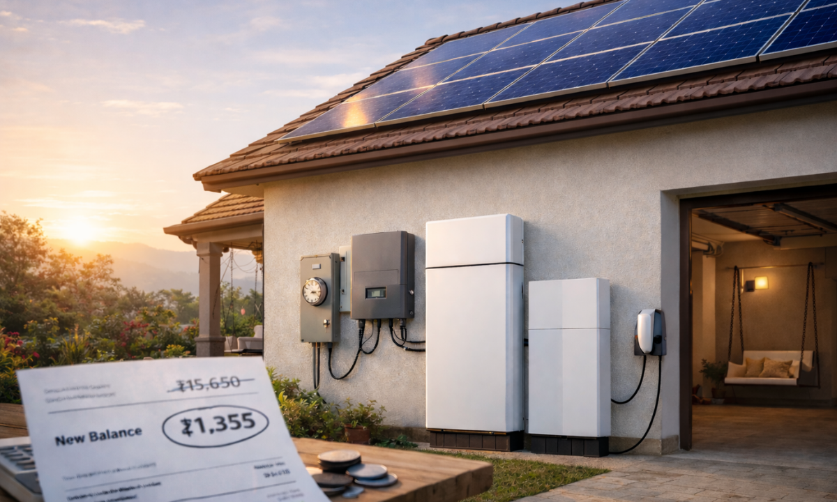 Why Solar Storage Saves You Money