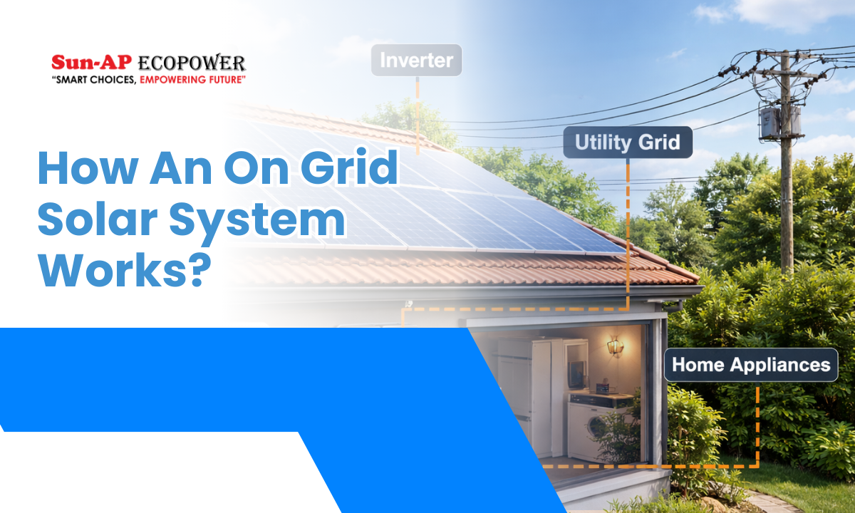How An On Grid Solar System Works?