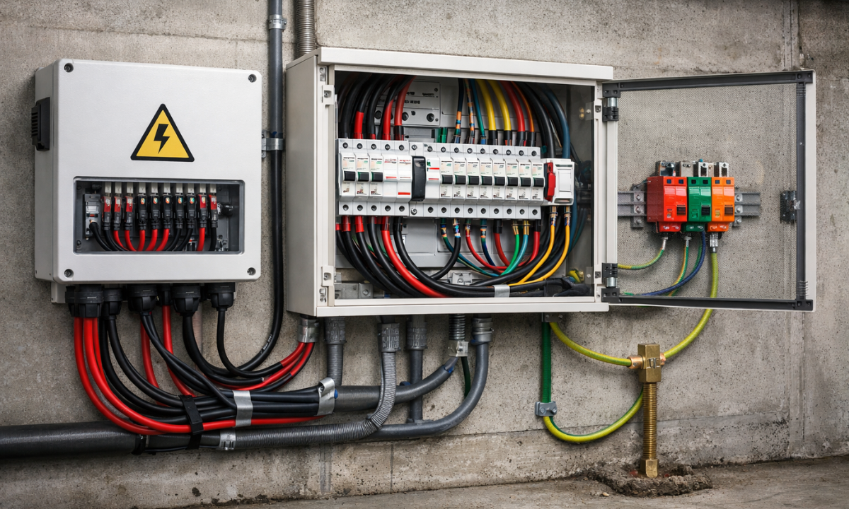 Electrical Connections and Protection System