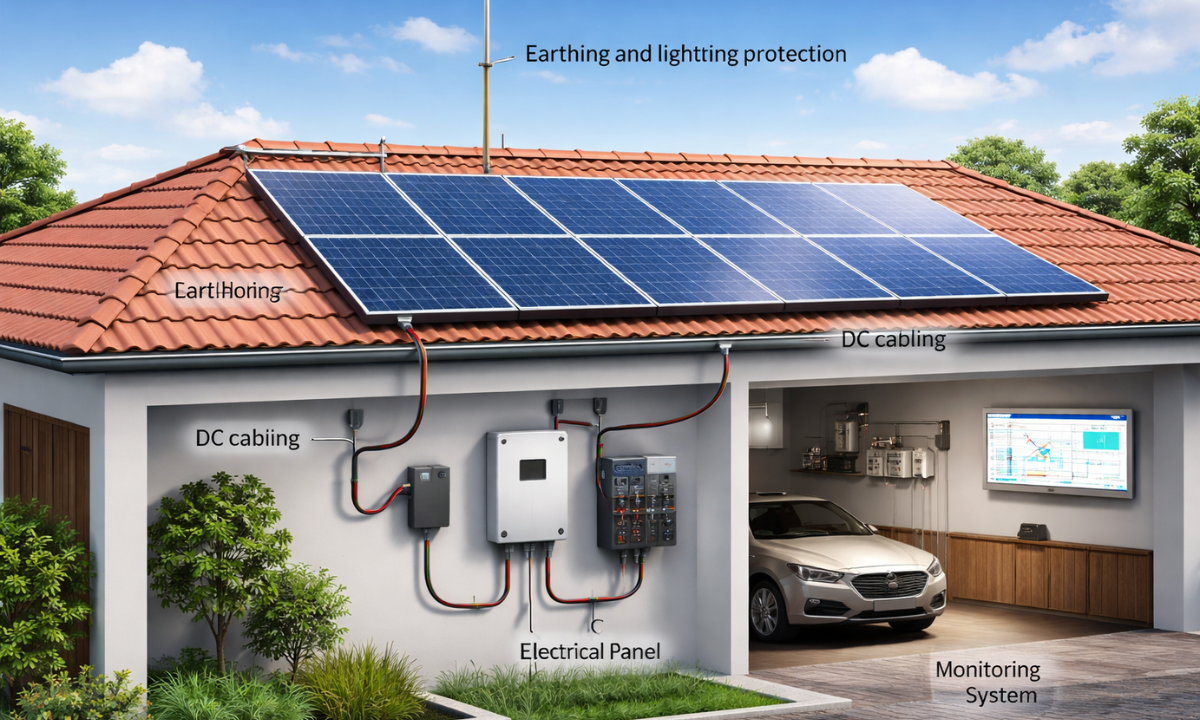 Key Solar Installation Components