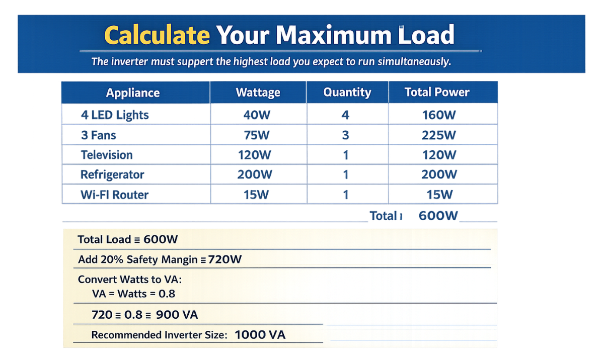 Calculate Your Maximum Load
