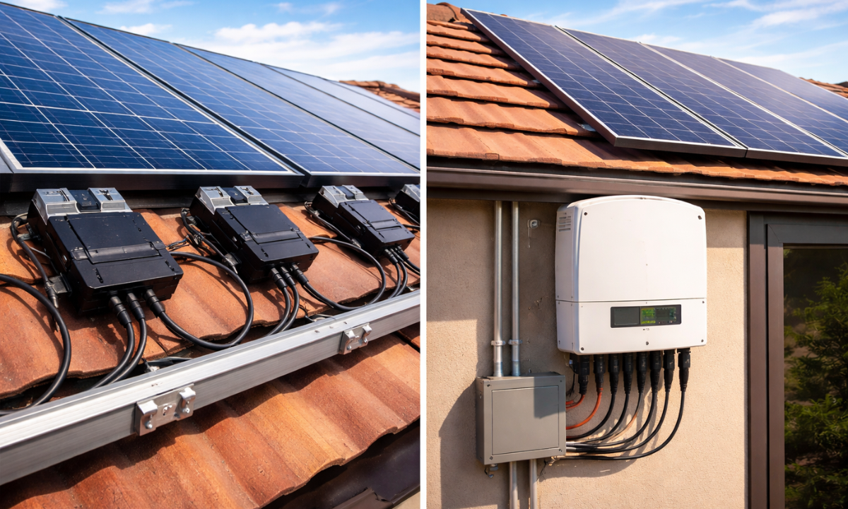 Microinverters vs. String Inverters