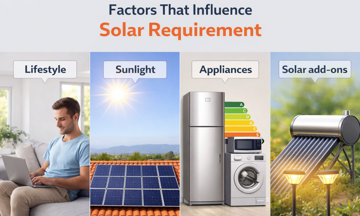 Factors Impacting Solar Power Needs