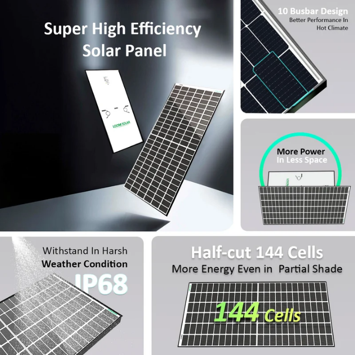 Loom Solar Shark 550W Series
