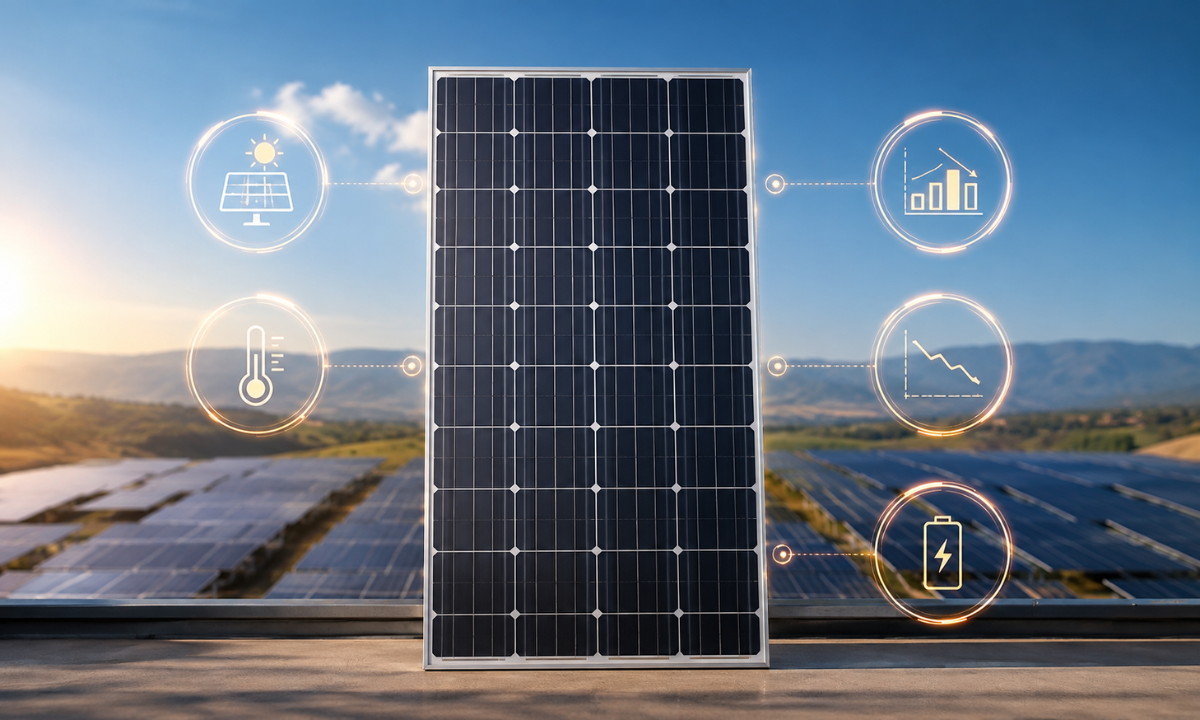 Solar Module Efficiency & Performance Metrics