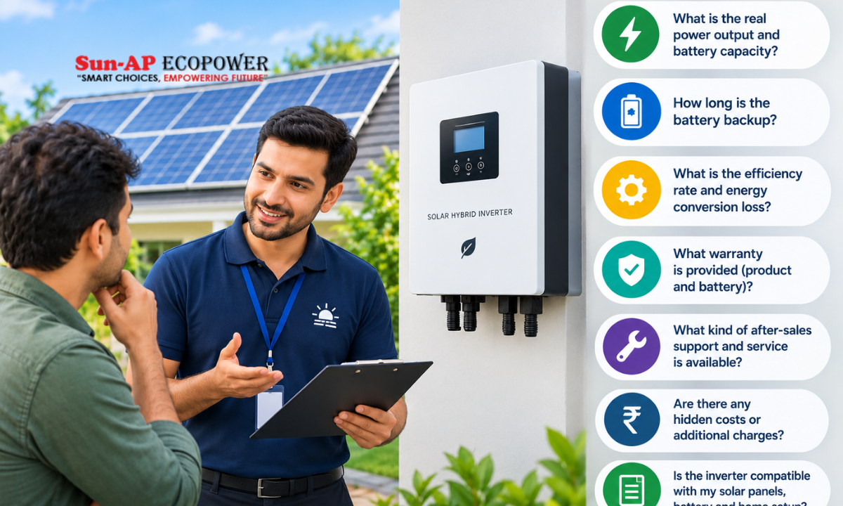 Questions to ask solar hybrid inverter dealers before buying