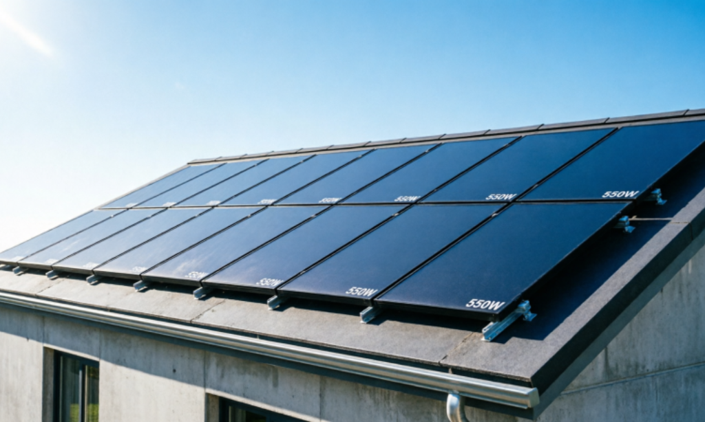 Matching solar panel capacity to an inverter.