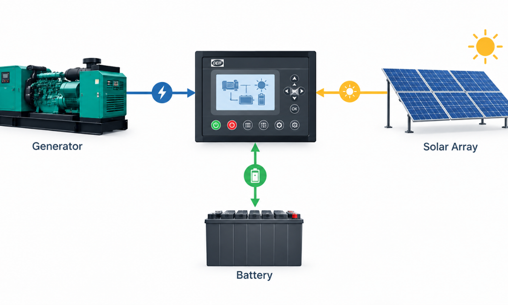 DEIF controller for power management